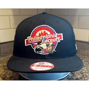 Philadelphia College Hockey Faceoff Snapback New Era 9Fifty Hat Cap‎ Snapback